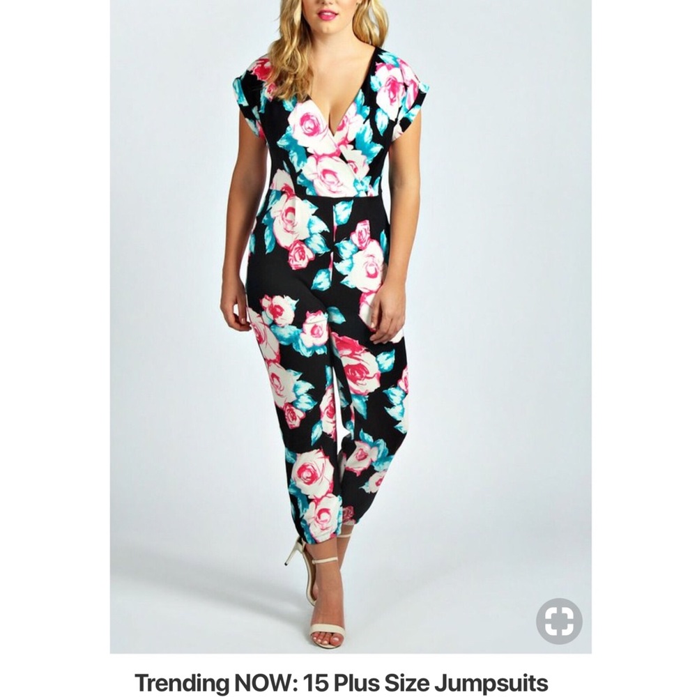 Floral jumpsuit